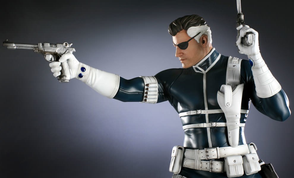 Marvel Nick Fury Polystone Statue by Sideshow Collectibles