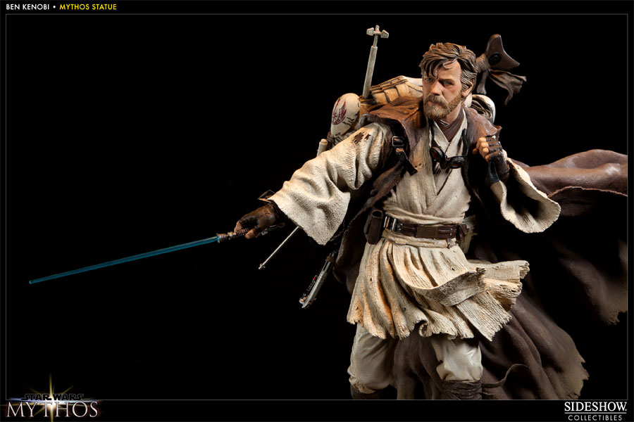 obi wan mythos statue