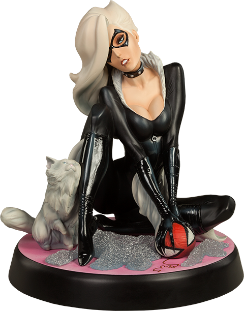 Sideshow Collectibles Black Cat Polystone Statue