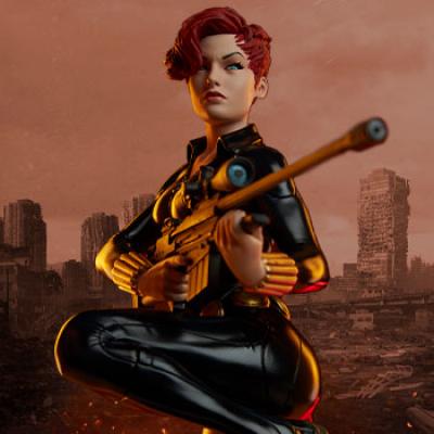 Unboxing Black Widow Statue