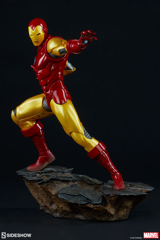 iron man statue sideshow