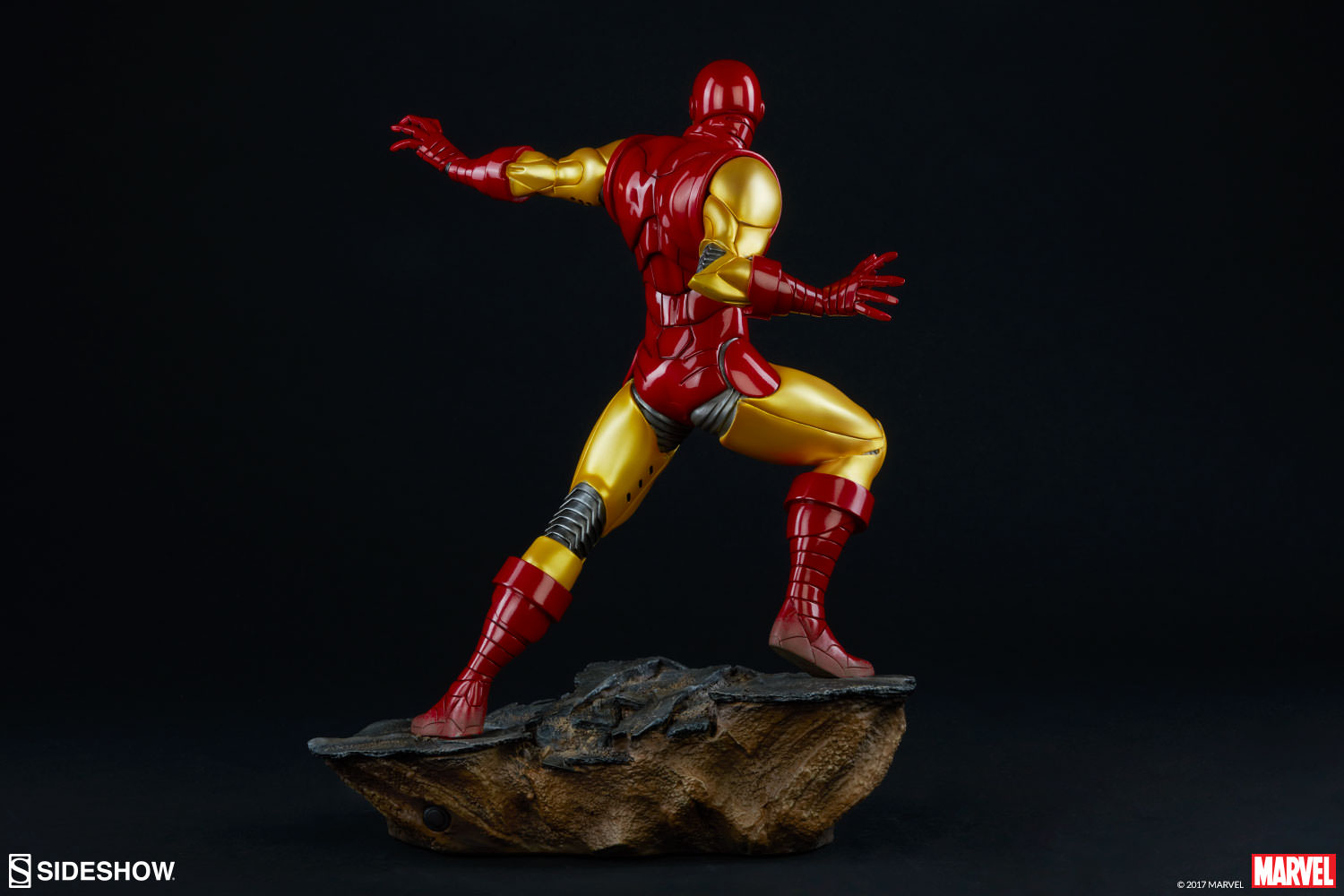 iron man statue sideshow