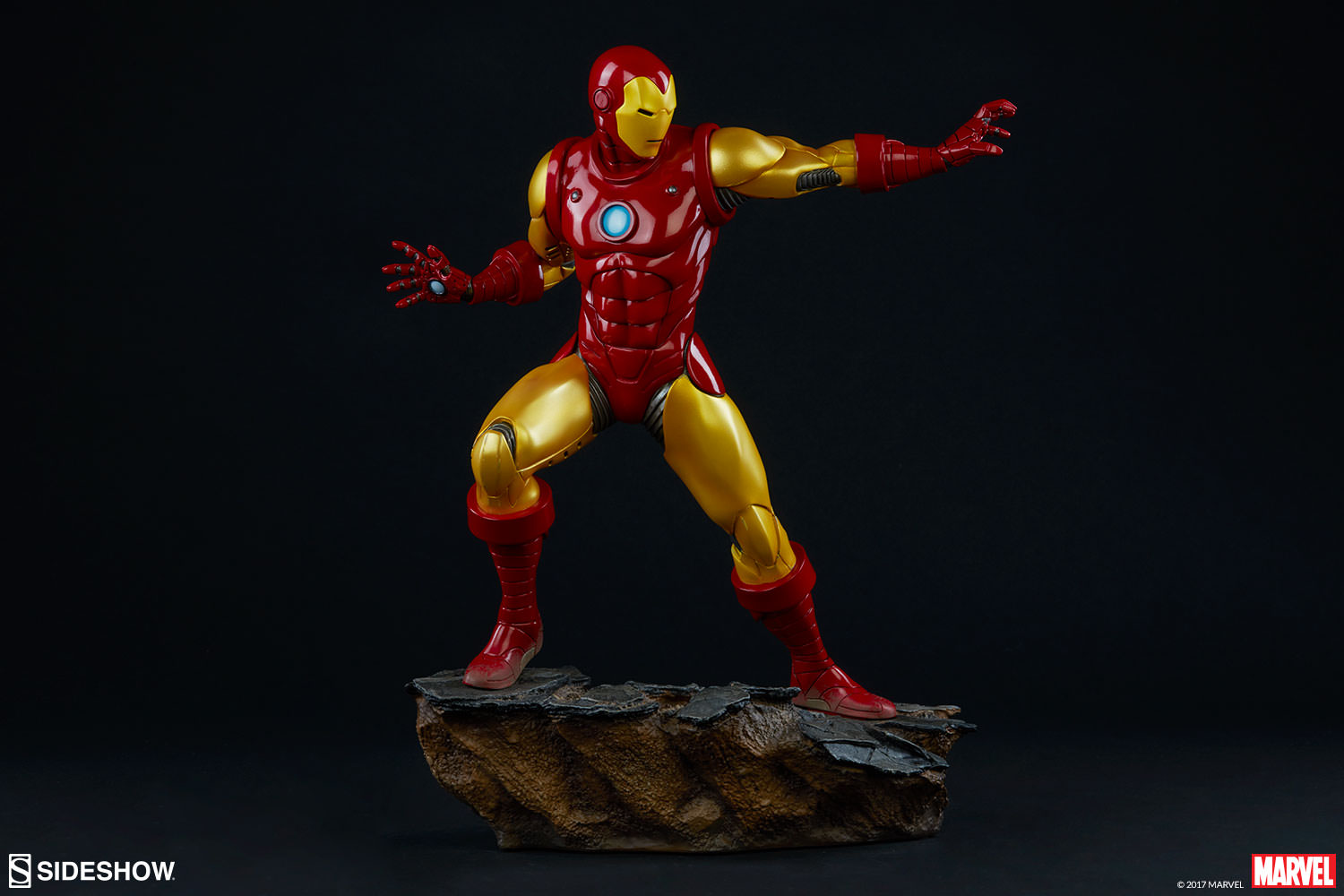 iron man statue sideshow