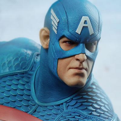Unboxing Video Captain America Statue