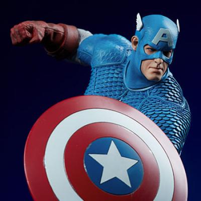 Unboxing Video Captain America Statue