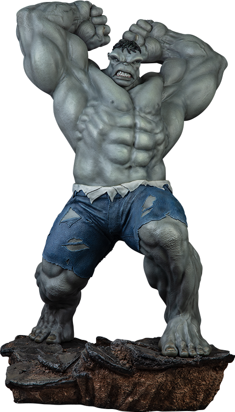 grey hulk figure