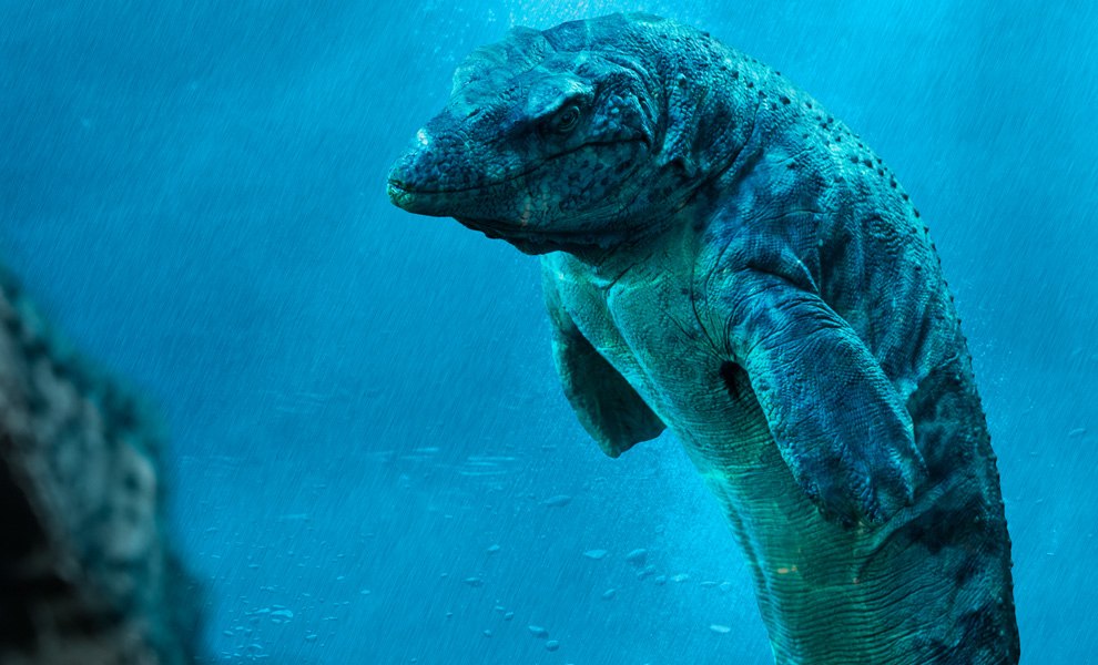 The Mosasaur Statue now available through SideshowCollectibles.com for fans...