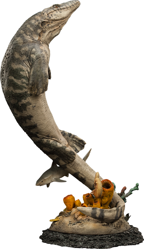 mosasaurus statue
