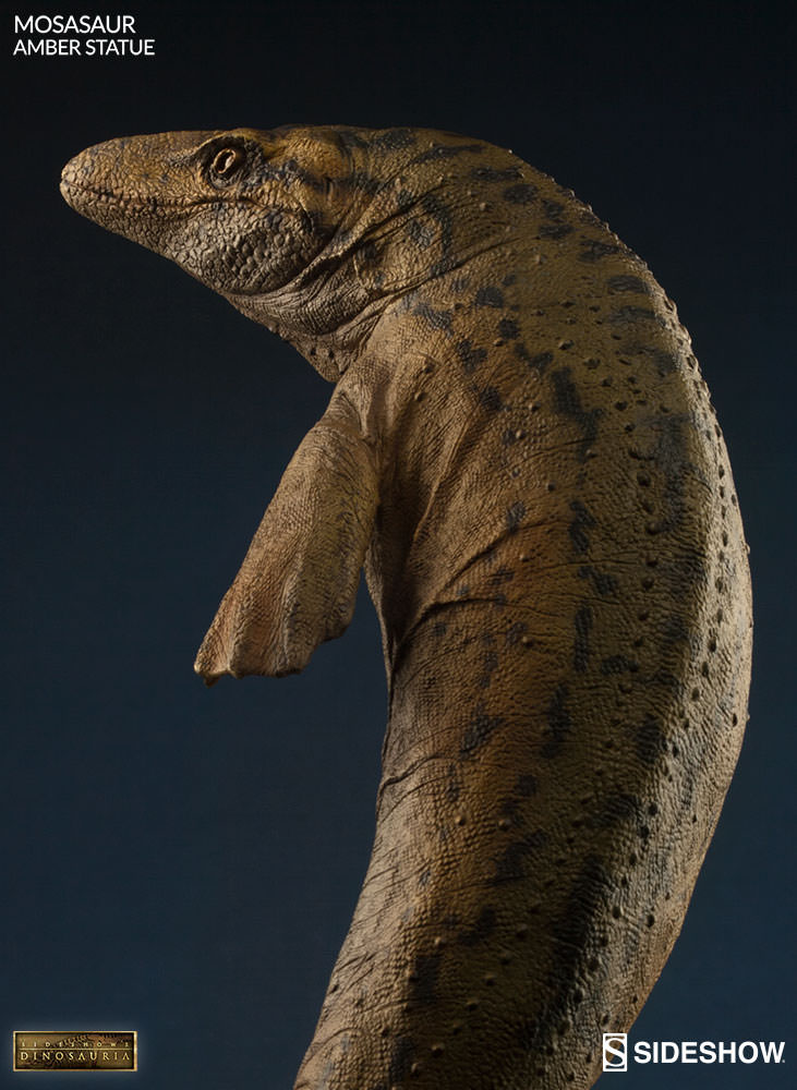 mosasaurus statue