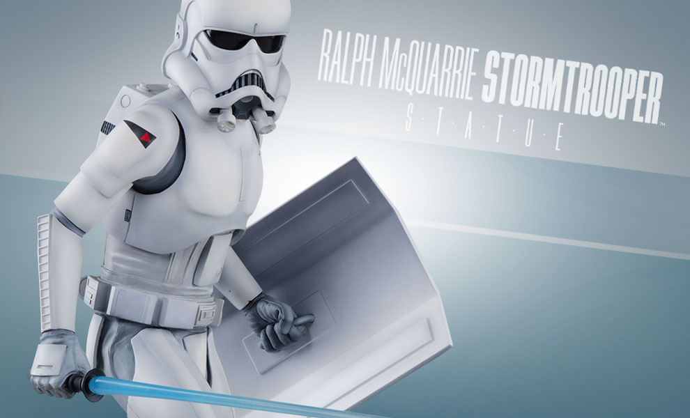 Gallery Feature Image of Ralph McQuarrie Stormtrooper Statue - Click to open image gallery