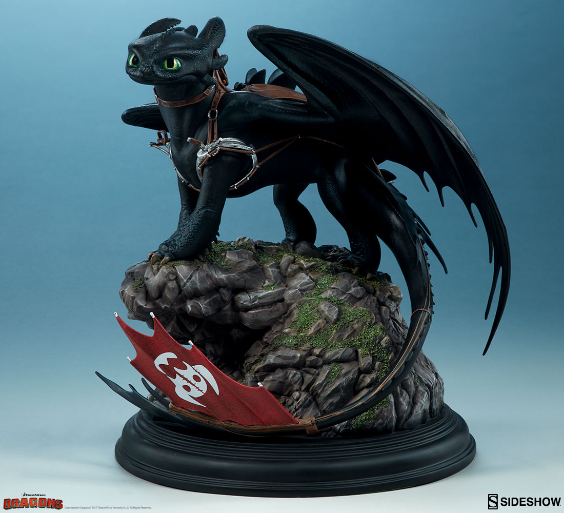 sideshow toothless statue for sale