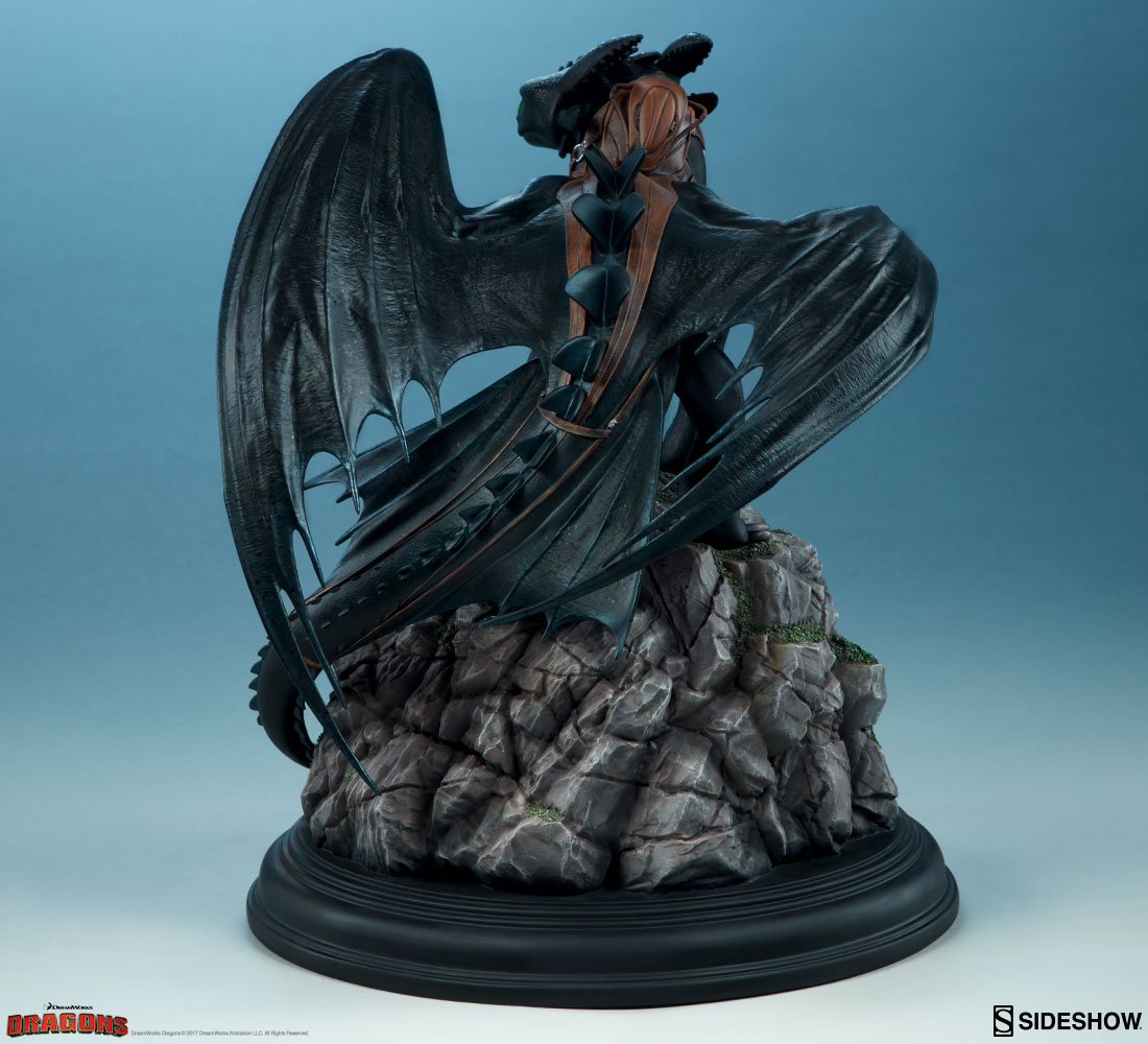 sideshow toothless statue for sale