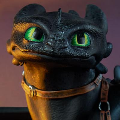 Toothless art print