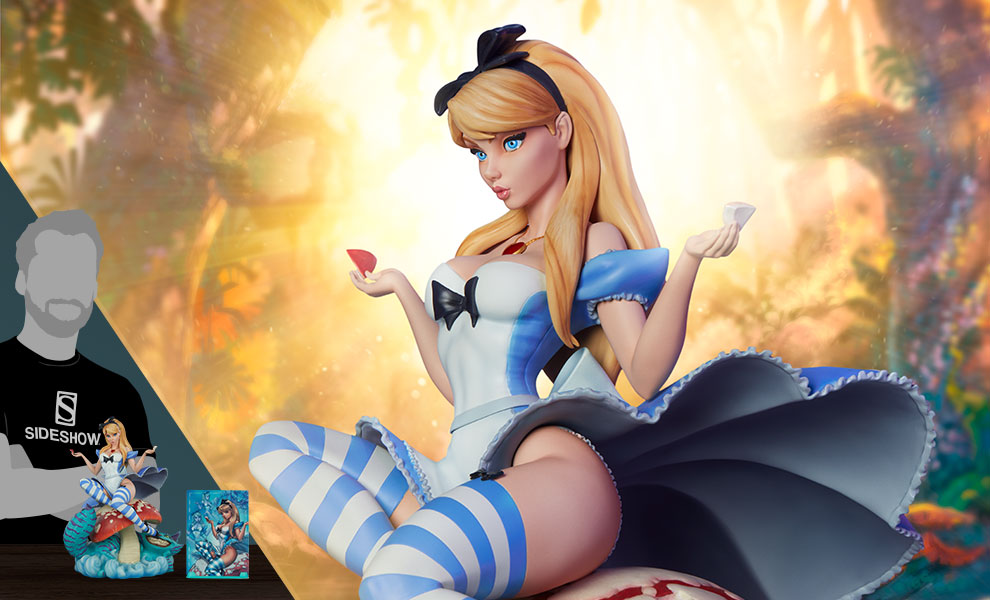 Gallery Feature Image of Alice in Wonderland Statue - Click to open image gallery