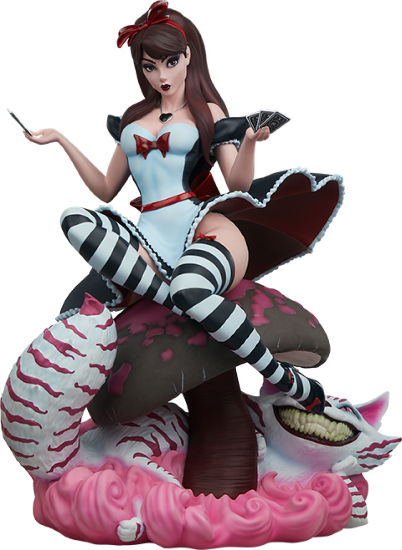Alice in Wonderland: Game of Hearts Edition Statues by Sideshow Collectibles