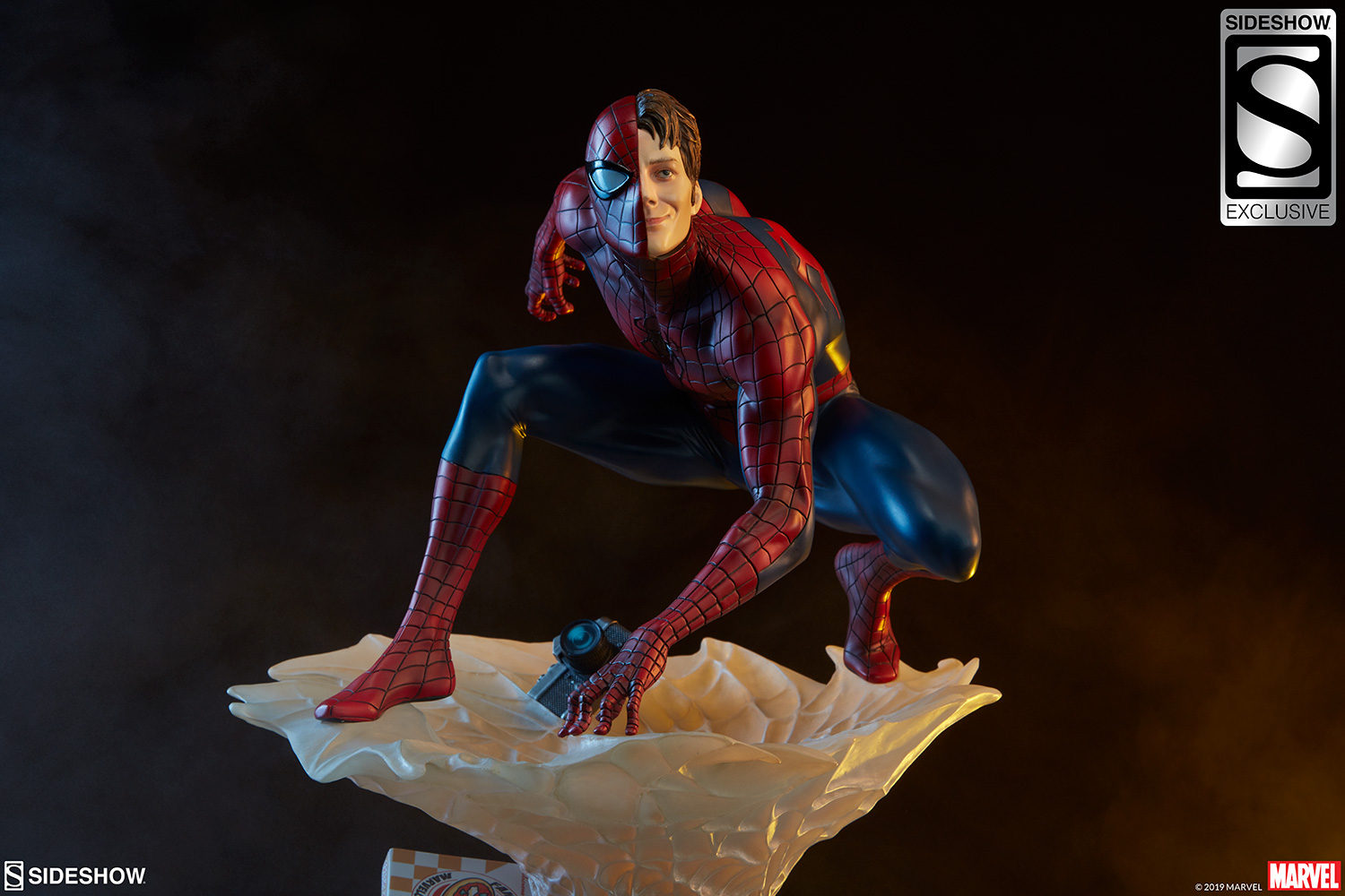 spider man sideshow statue
