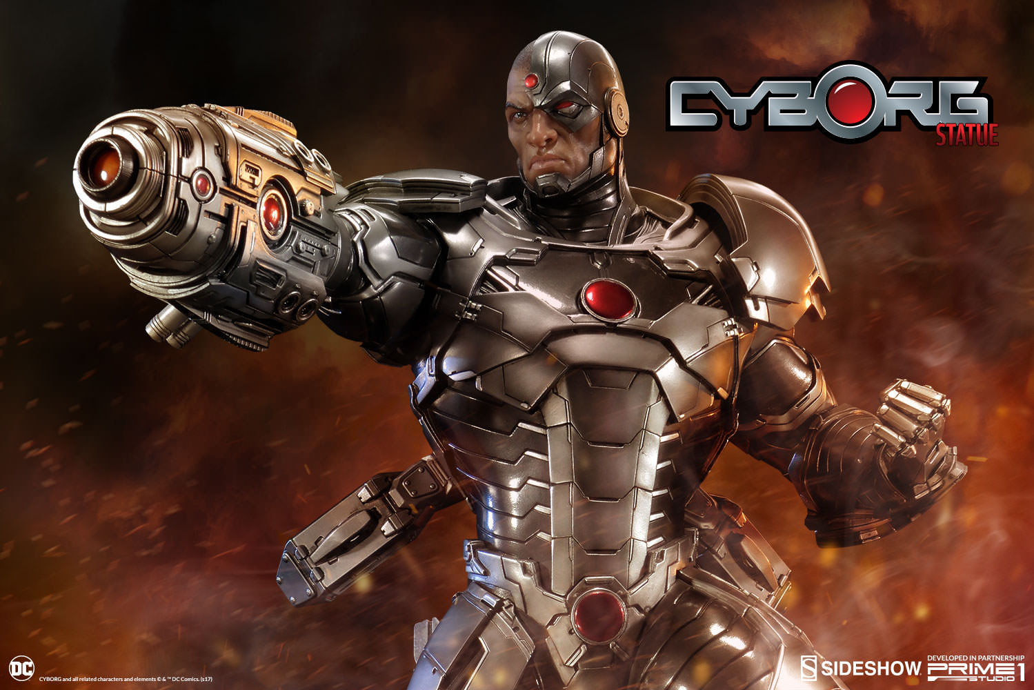 Dc Comics Cyborg Statue By Sideshow Collectibles Sideshow Collectibles