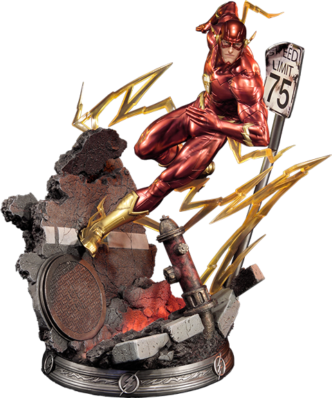 flash statue sideshow