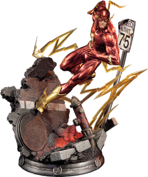 DC Comics The Flash Statue by Sideshow Collectibles | Sideshow