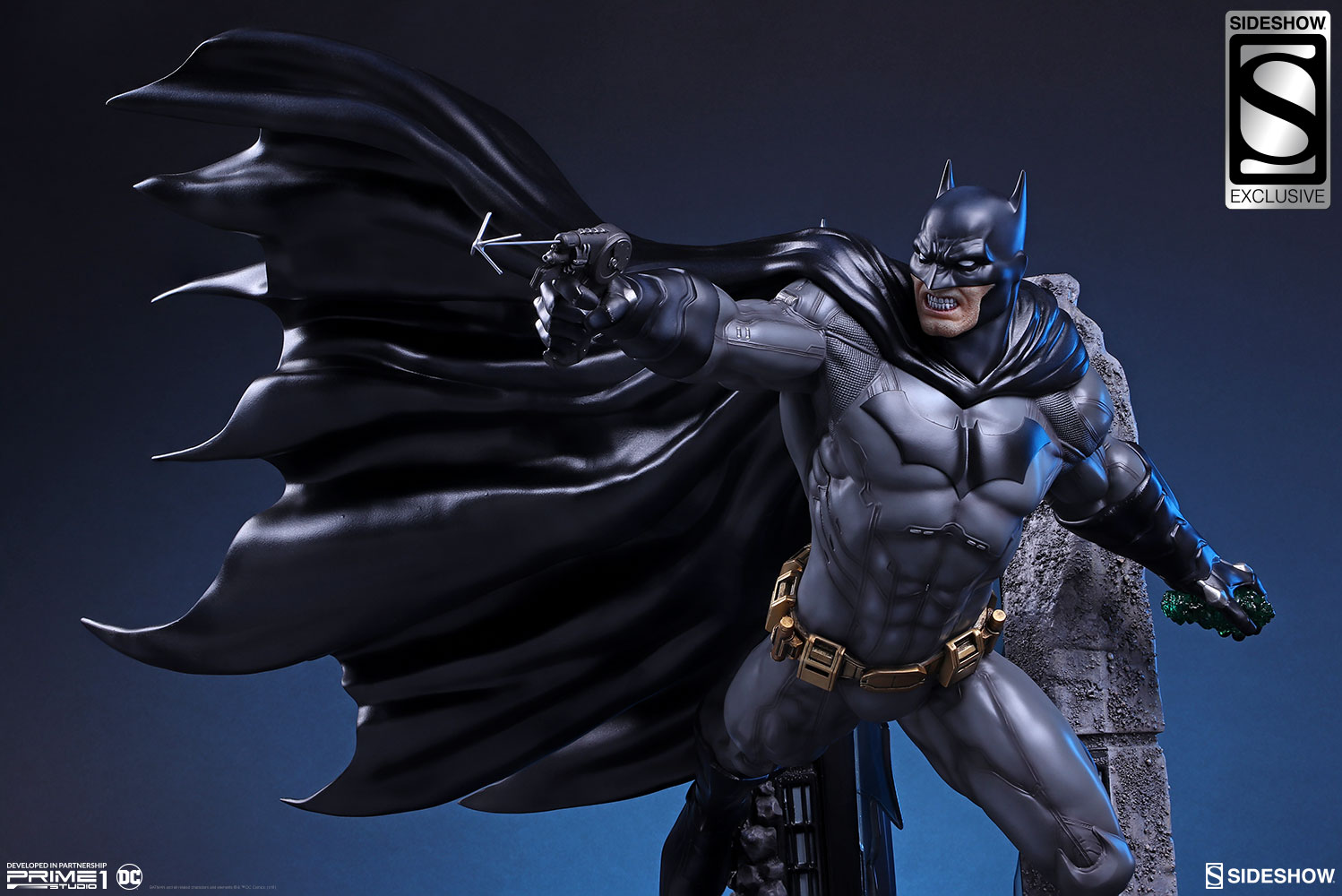 batman brass statue
