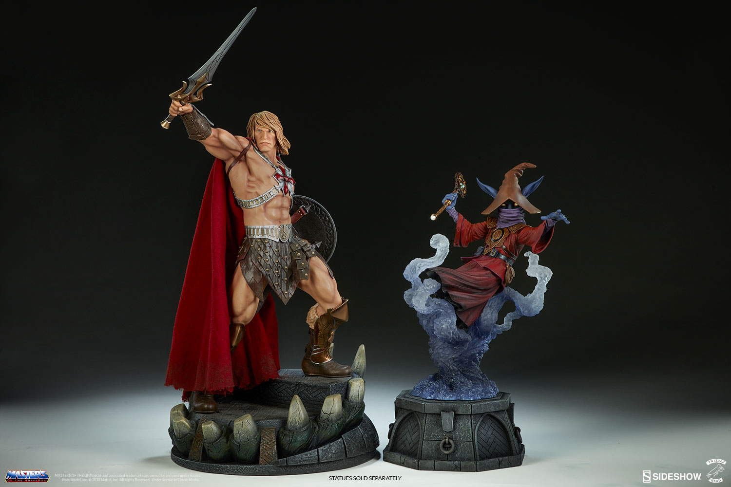 masters of the universe statues