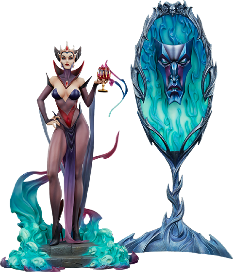 Evil Queen Deluxe Statues by Sideshow Collectibles