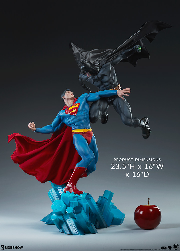 superman statue sideshow