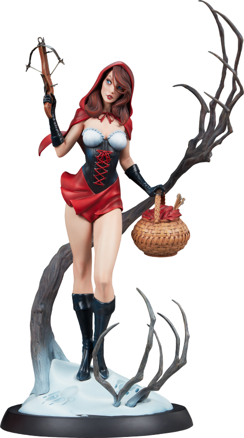 Sideshow Collectibles Red Riding Hood Statue