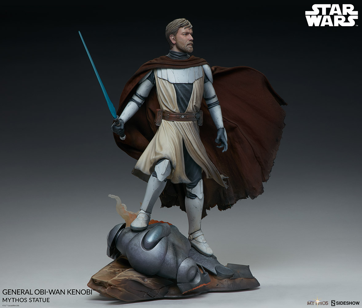 sideshow mythos obi wan statue