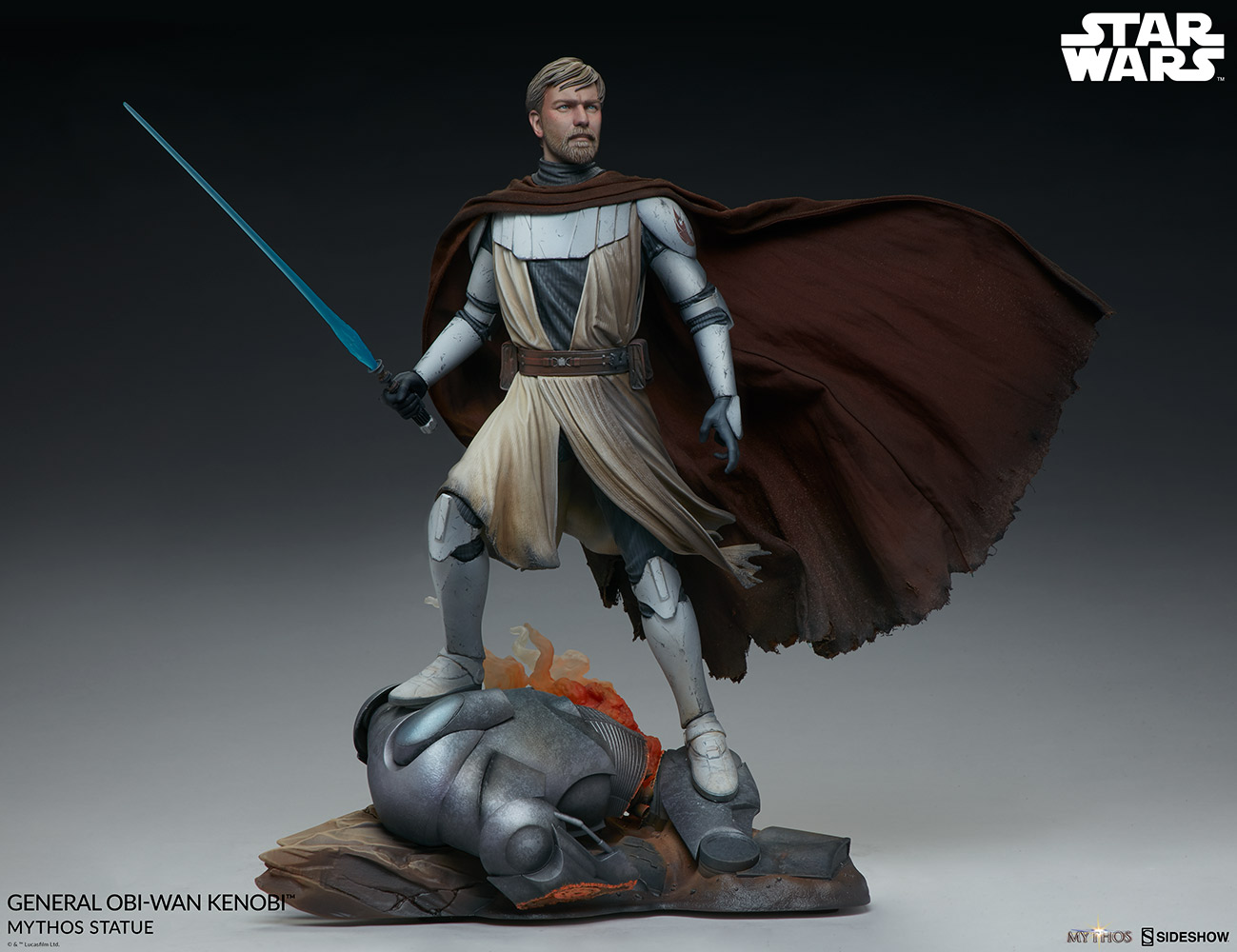 sideshow mythos obi wan statue
