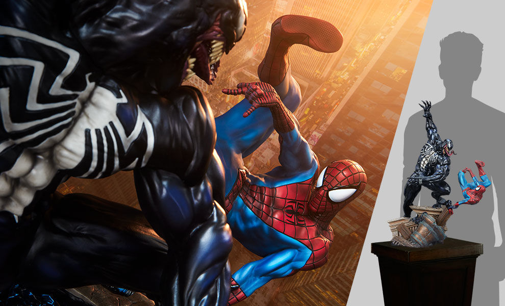 Gallery Feature Image of Spider-Man vs Venom Maquette - Click to open image gallery