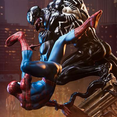360 Spider-Man vs Venom Maquette