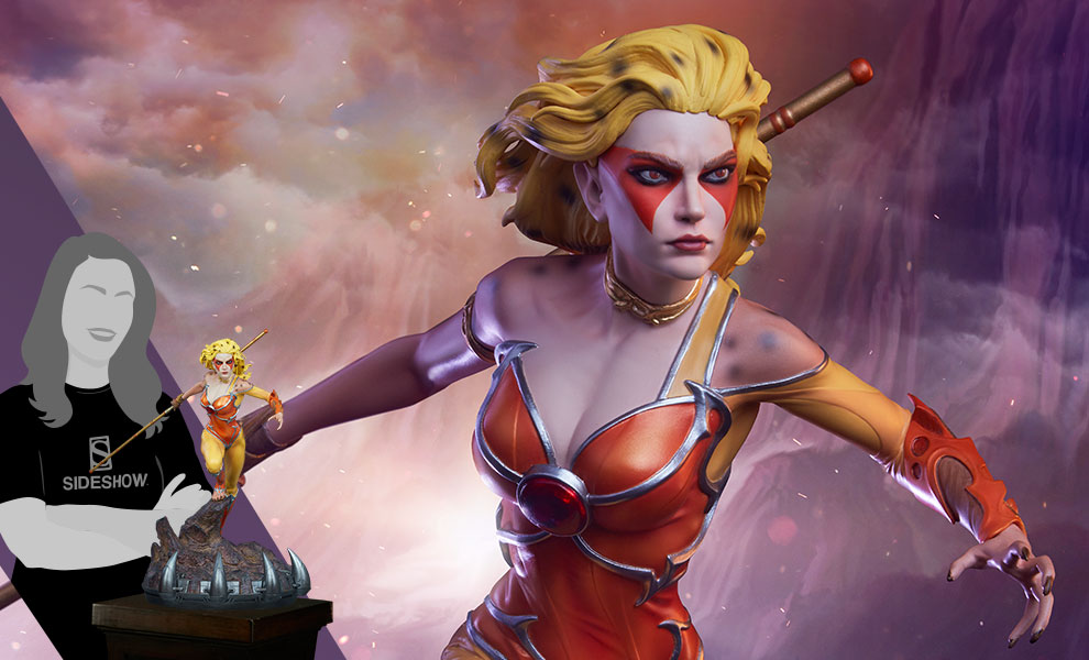 JAN101509 - THUNDERCATS CHEETARA STATUE - Previews World