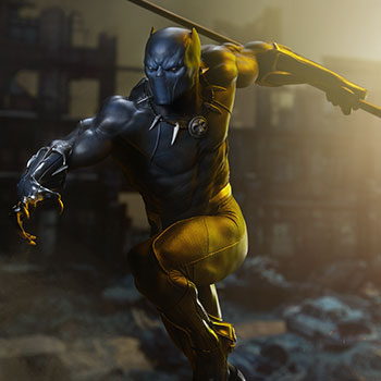 Black Panther Marvel Statue