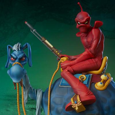 Unboxing William Stout's Red Rider Statue