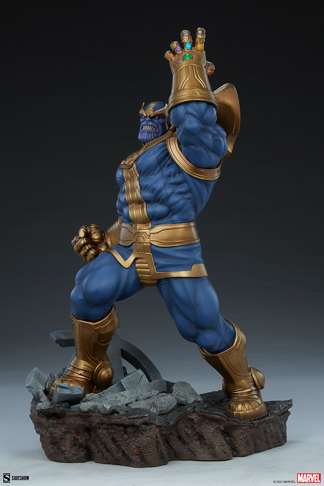 thanos statue sideshow
