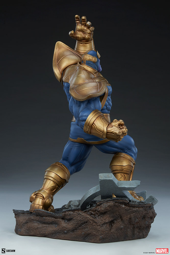 thanos statue sideshow