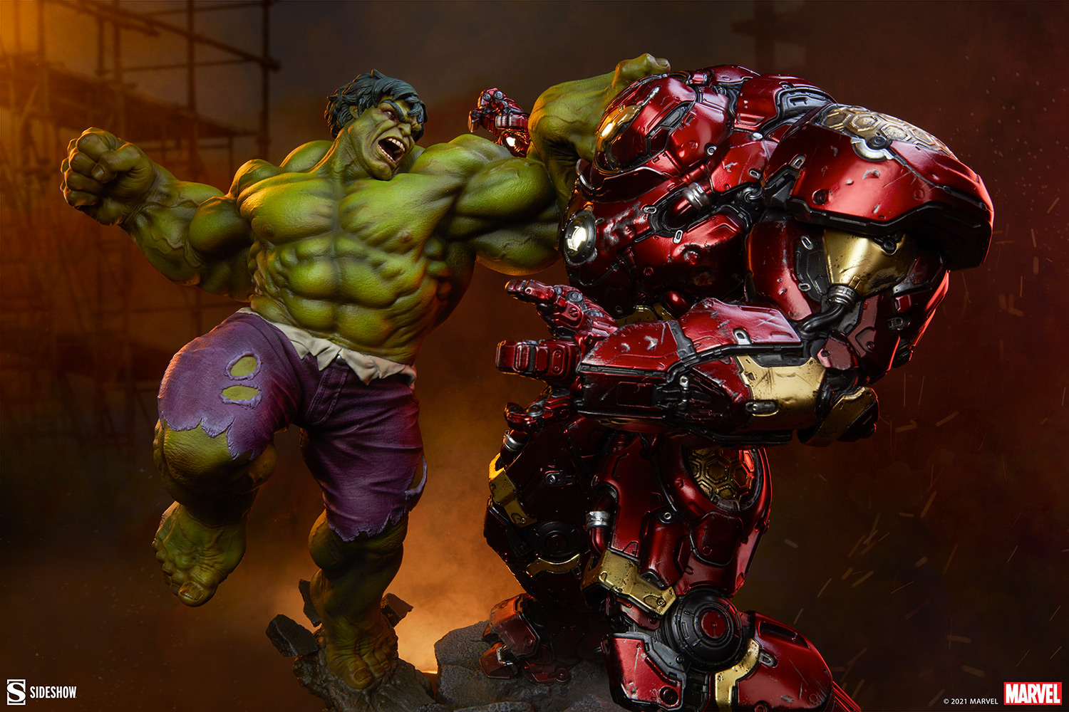 Hulk vs Hulkbuster Maquette Hulk-vs-hulkbuster_marvel_gallery_60b902637179a