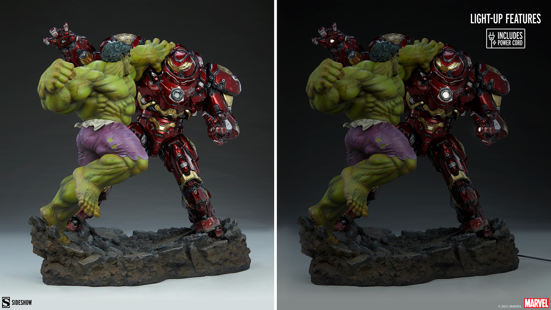 funko hulkbuster vs hulk