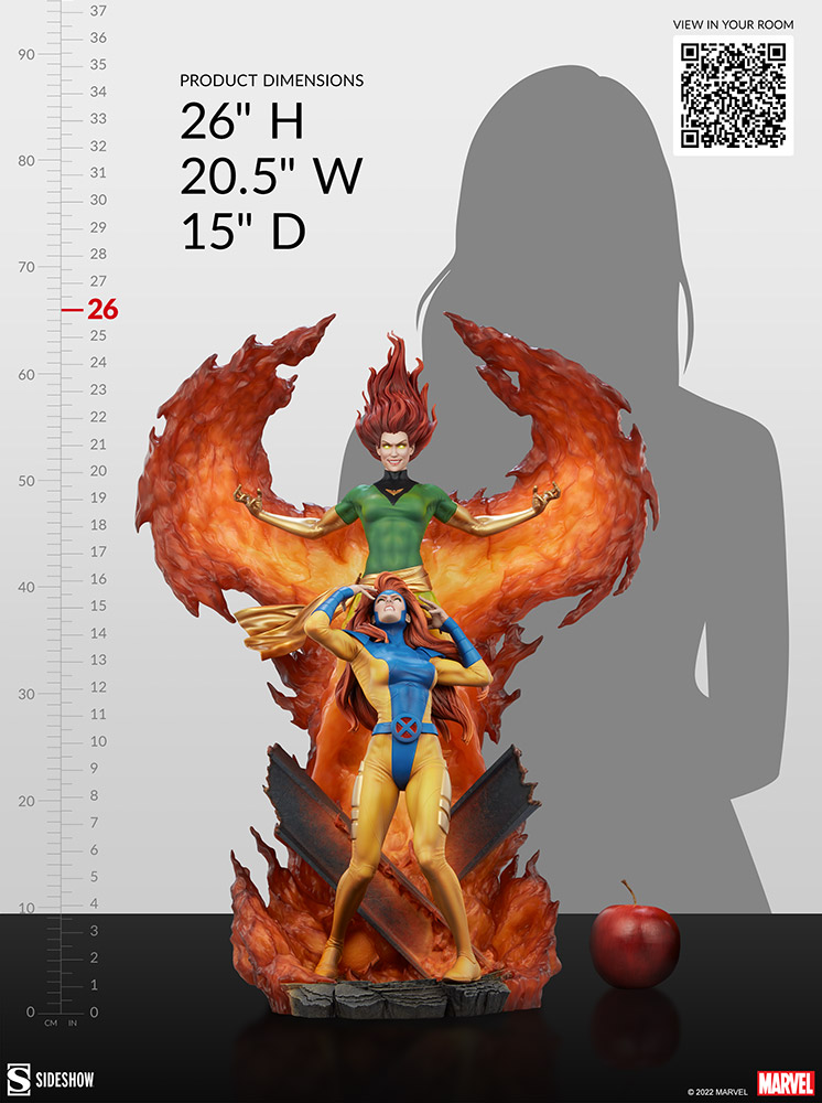 PHOENIX and JEAN GREY Maquette Phoenix-and-jean-grey_marvel_gallery_61ef280ecaccb