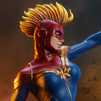 Captain Marvel Marvel Statue