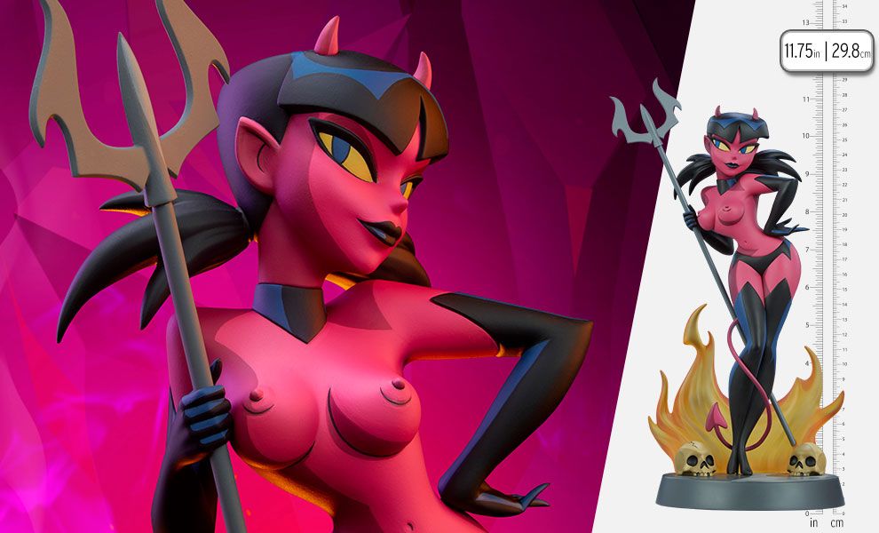Gallery Feature Image of Devil Girl Statue - Click to open image gallery