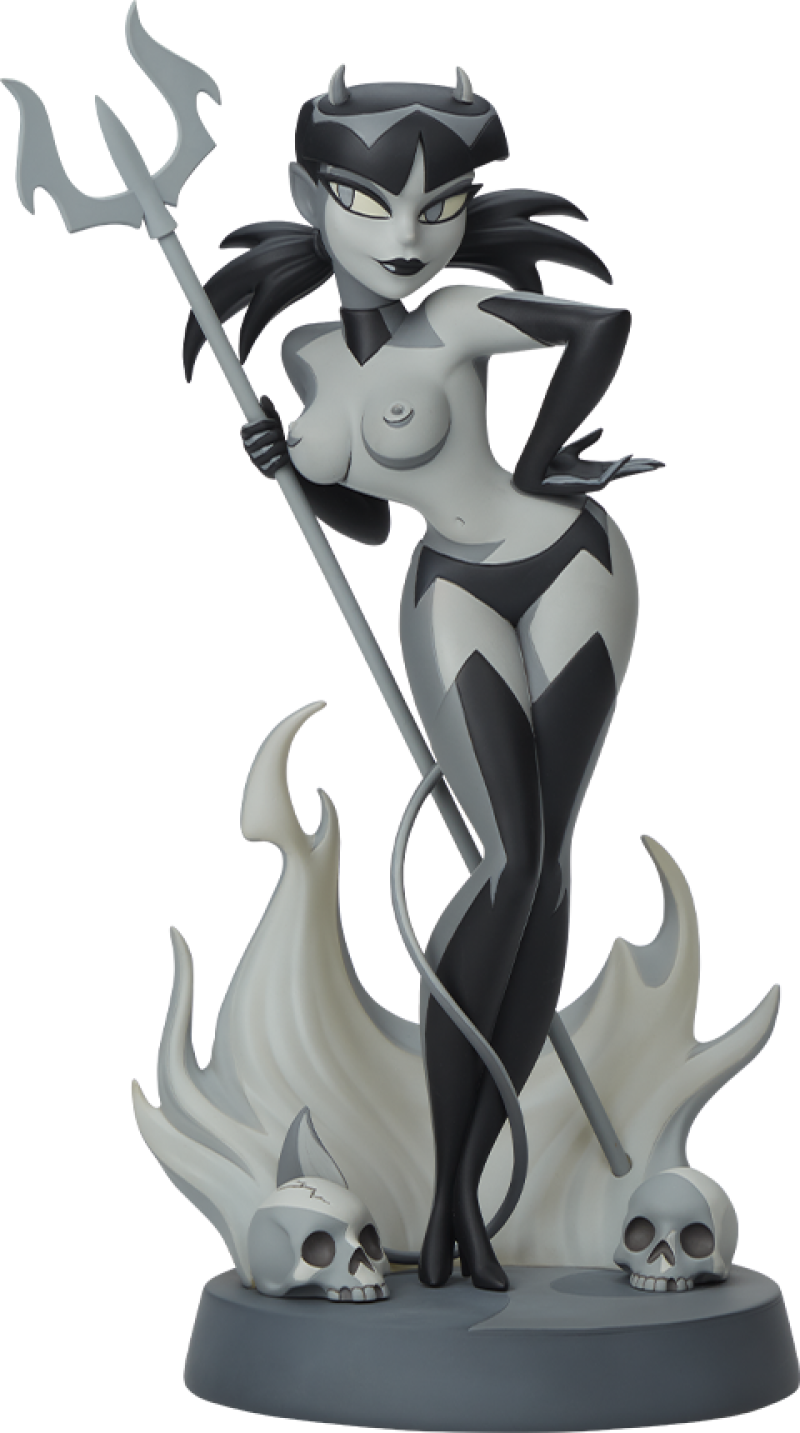 Devil Girl (Black and White Variant) Statues by Sideshow Collectibles