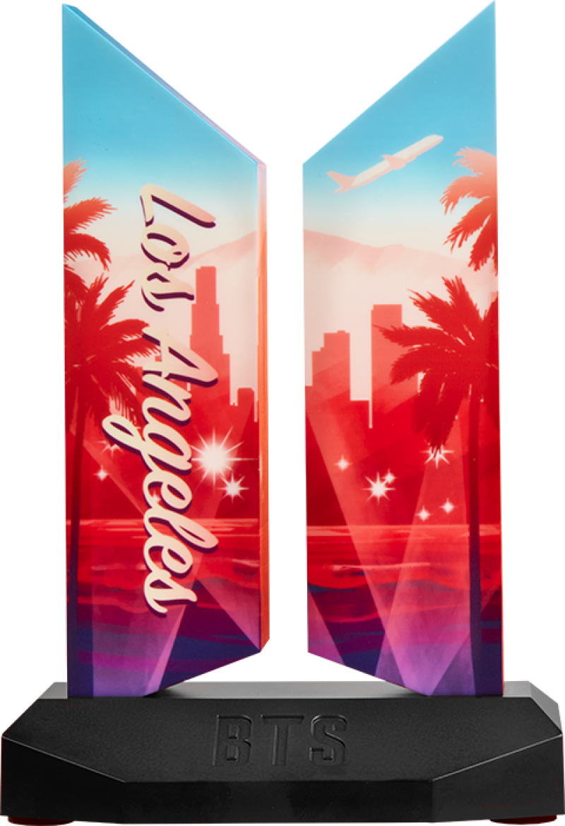 Premium BTS Logo: Los Angeles Edition Collectible Logo by Sideshow Collectibles