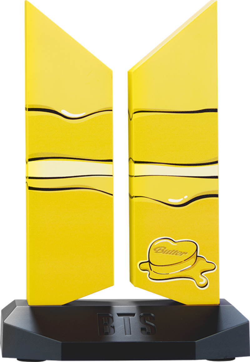 Premium BTS Logo: Butter Edition Collectible Logo by Sideshow Collectibles