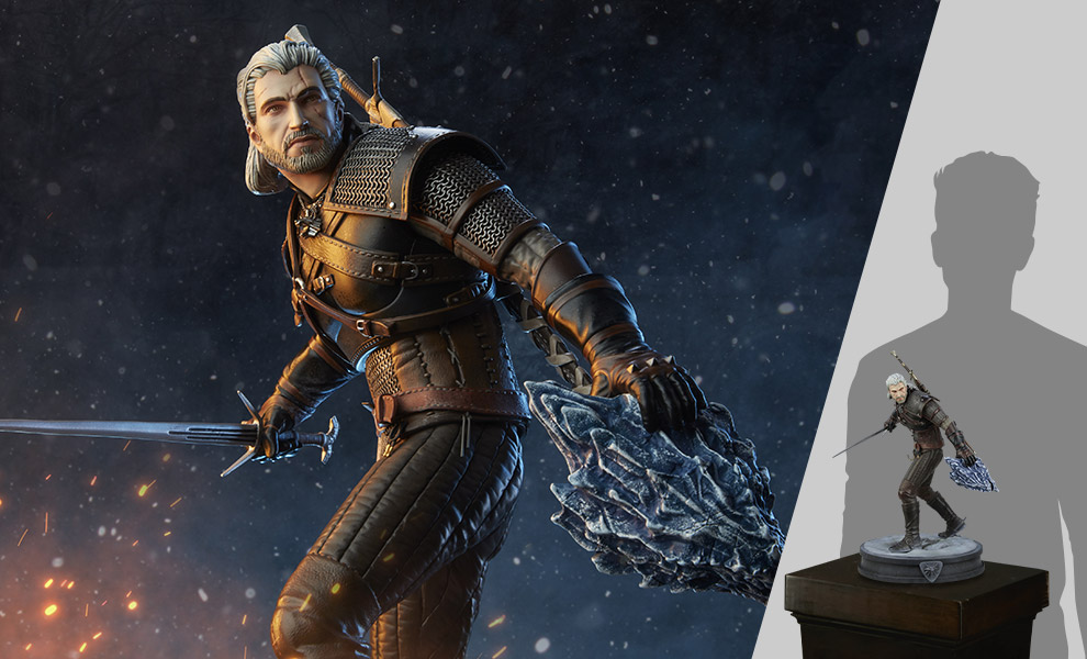 Gallery Feature Image of Geralt Statue - Click to open image gallery