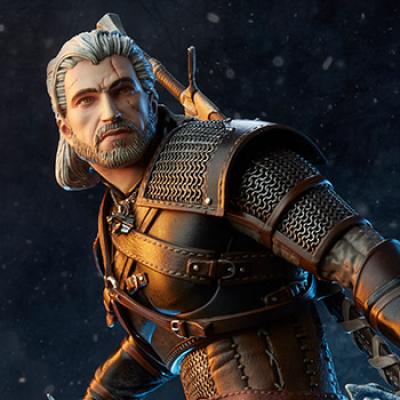 Unboxing Geralt Statue