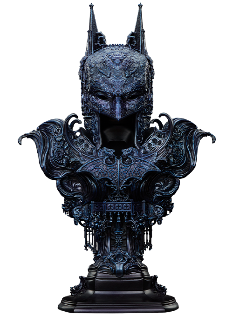 Gotham City's Shadow: Batman™ (Blue Variant) Fine Art Statue by Sideshow Collectibles