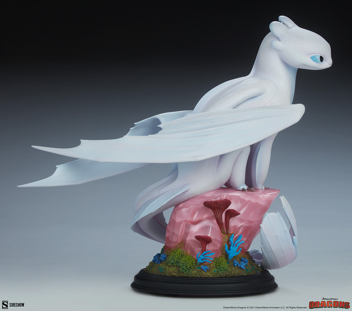 light fury cuddly toy