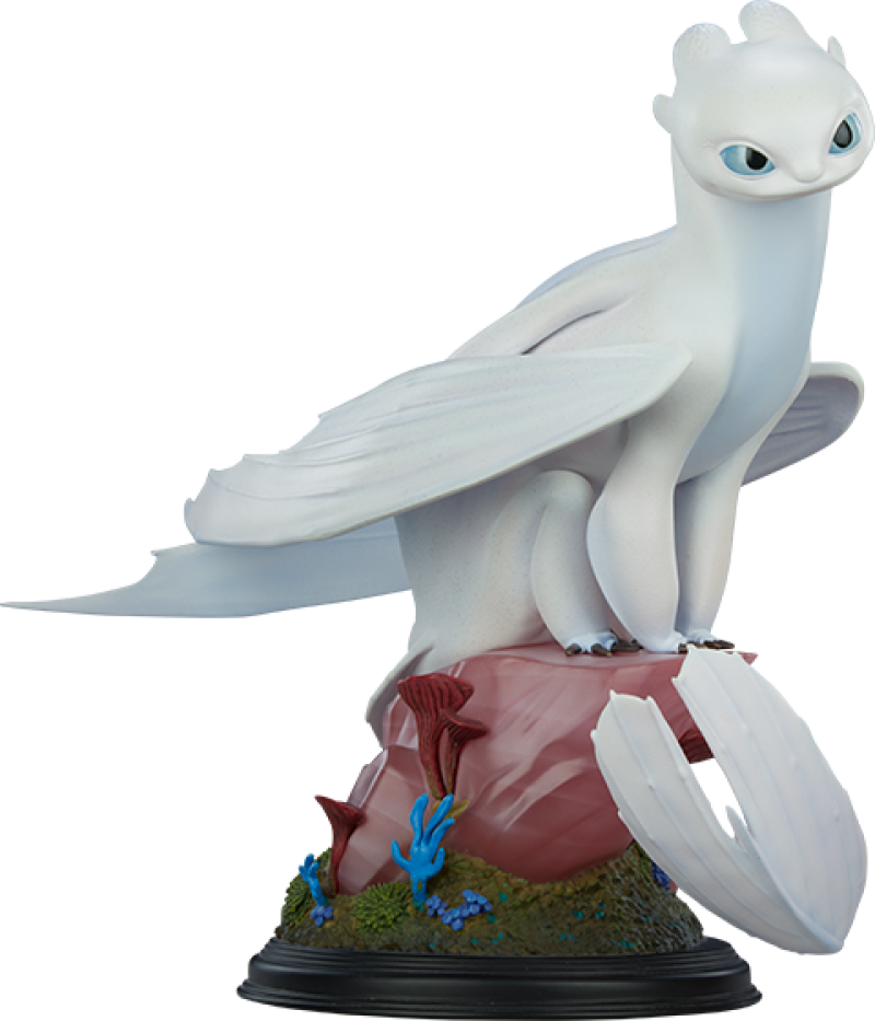 Light Fury Statues by Sideshow Collectibles